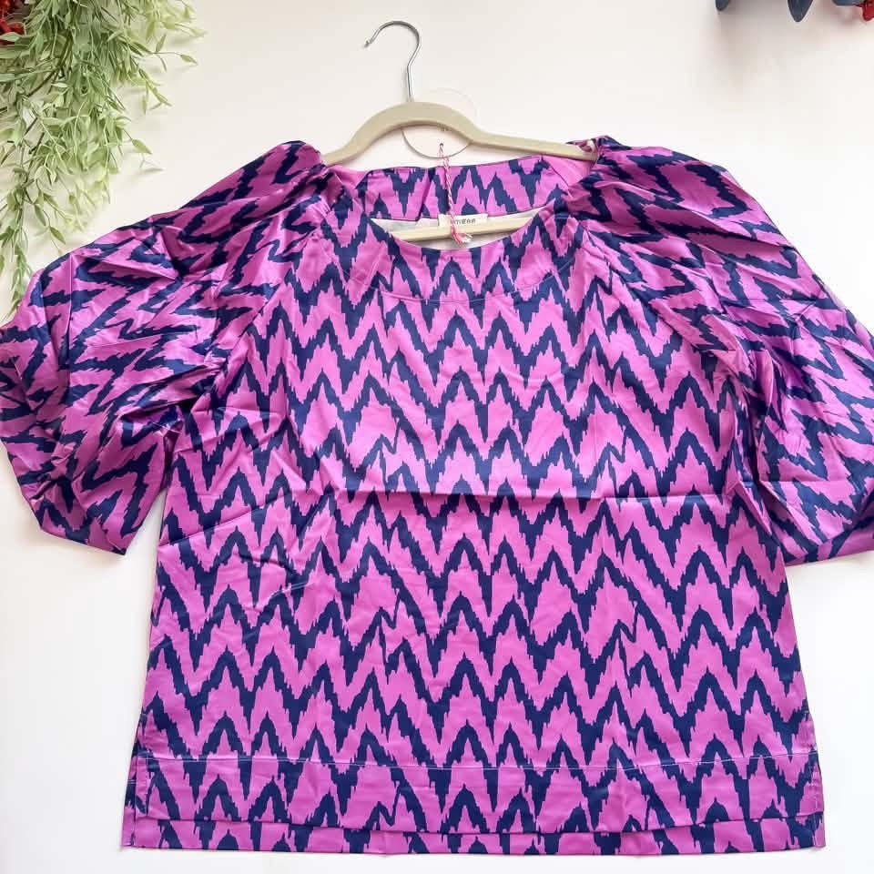 Umgee Puffed Chevron Top