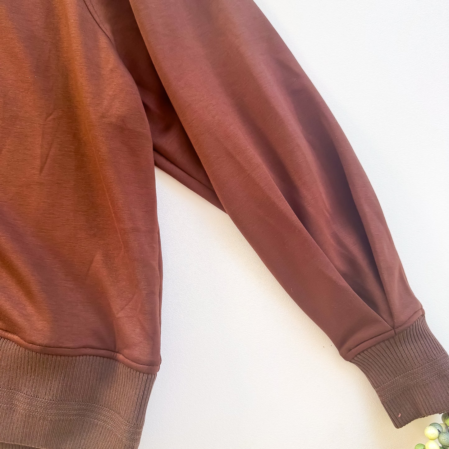 Hot Cocoa Mock Neck Pullover