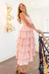 Daydreaming Pink Layered Maxi by Bibi