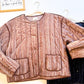 Velvet Dreams Quilted Snap Jacket