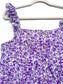 ANNVA Purple and White Floral Dress