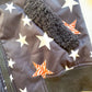Lone Star Sherpa Puffer Vest pocket and hem detail
