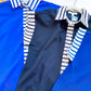 Drop Shoulder Contrast Cuff Shirt Mini Dress