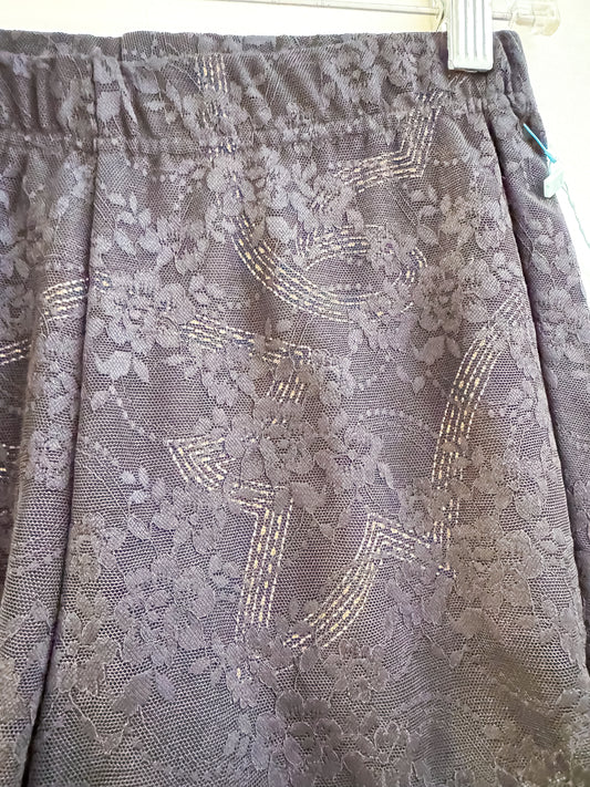Black Lace Pants Sample