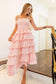 Daydreaming Pink Layered Maxi by Bibi