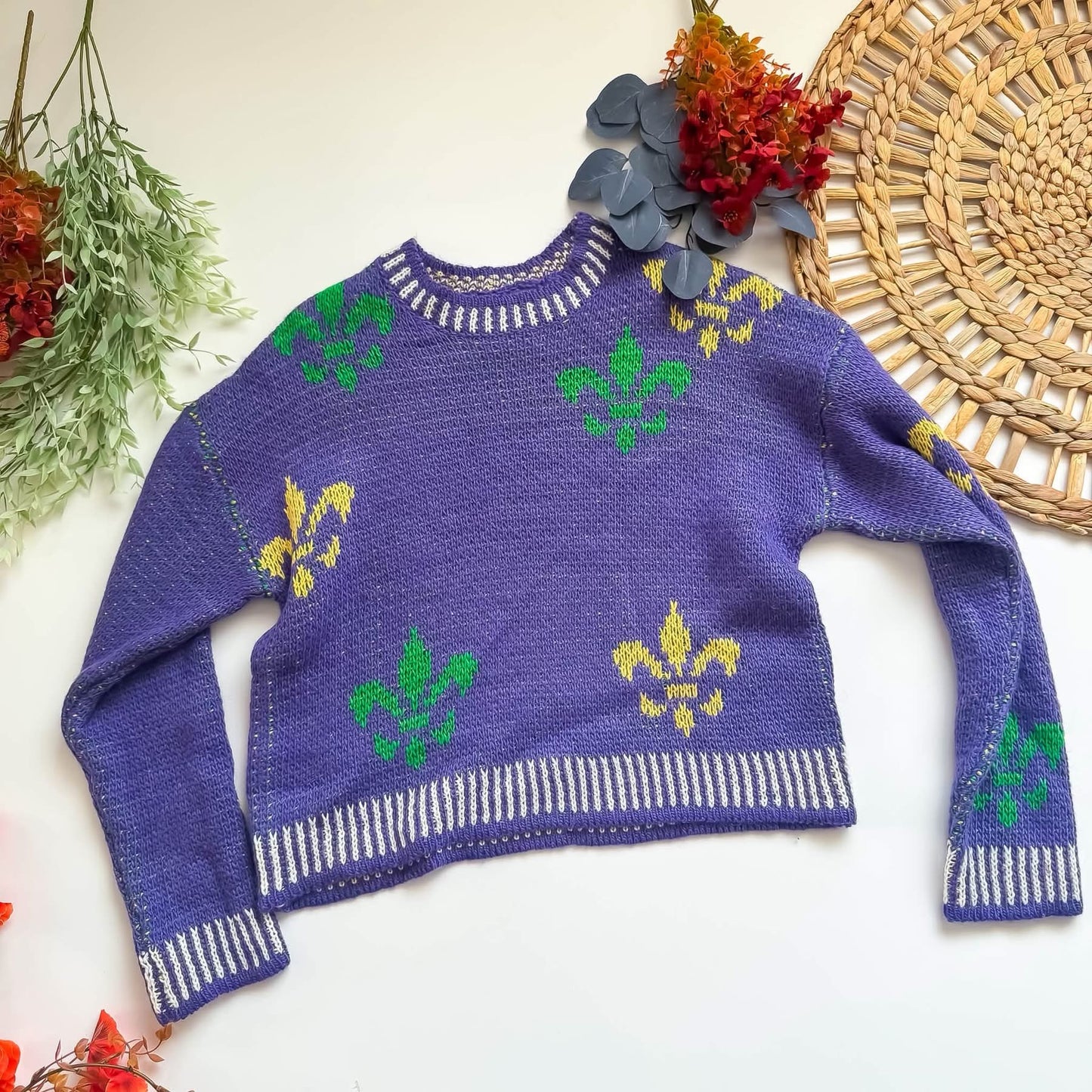 So Me/Bibi Fluer De Lis Sweater