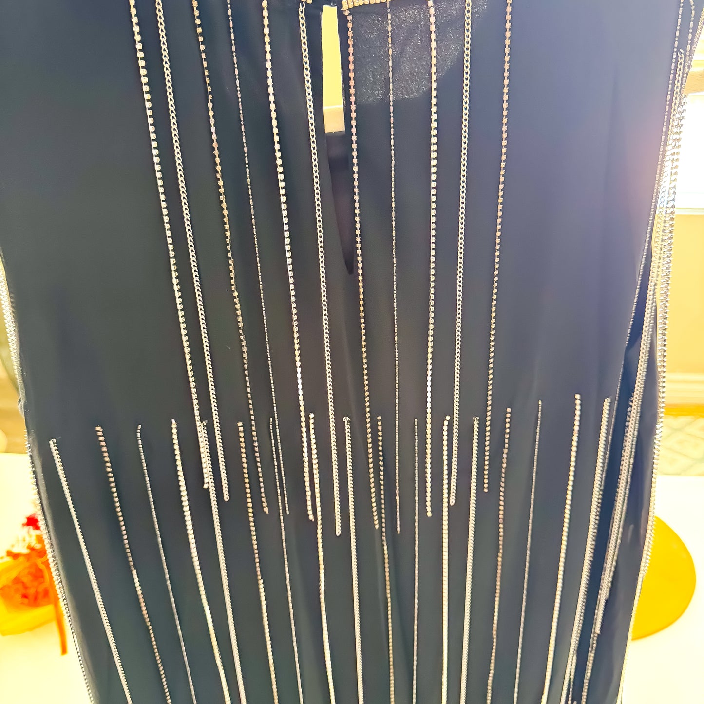 Midnight Fringe Dress
