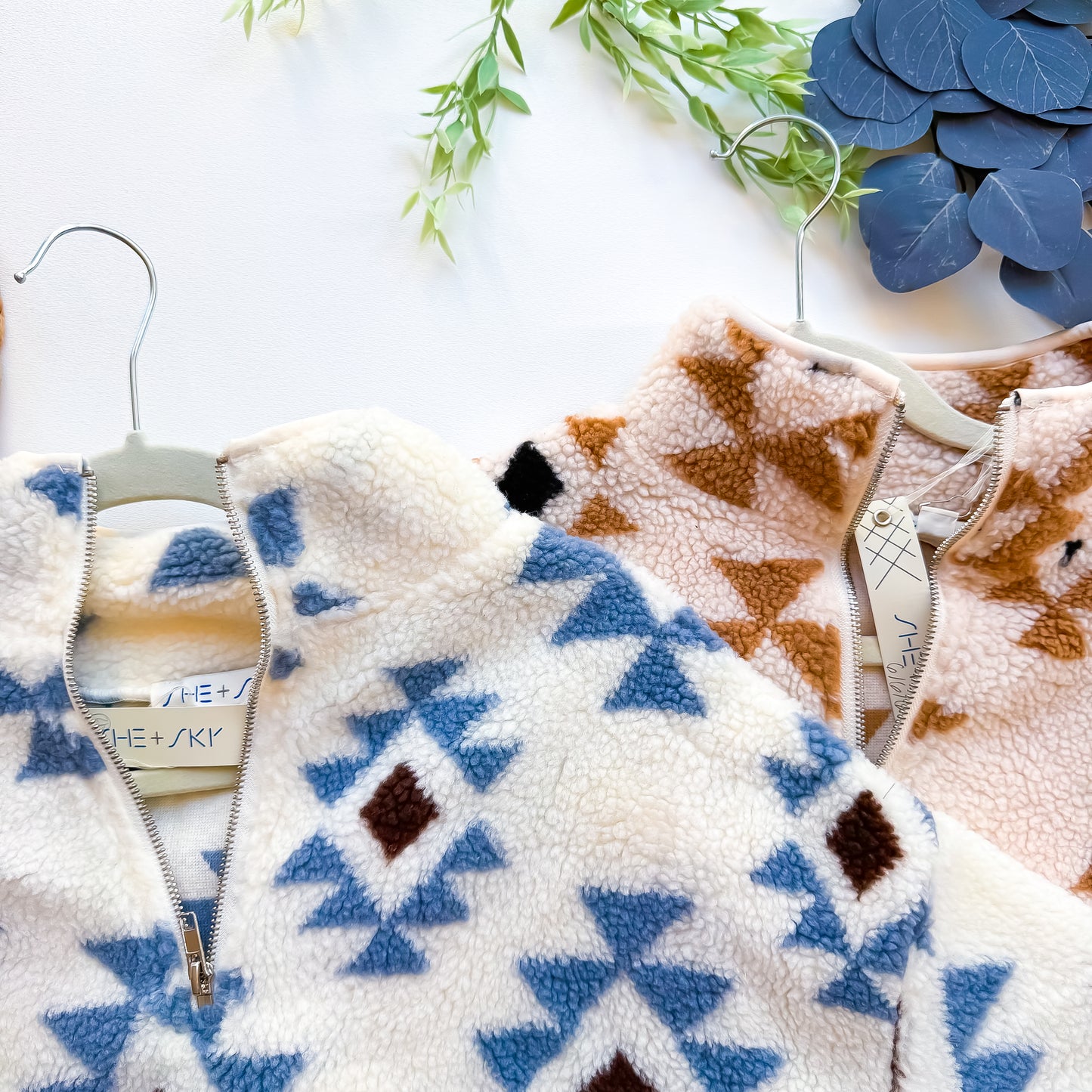 Aztec Half Zip Sherpa
