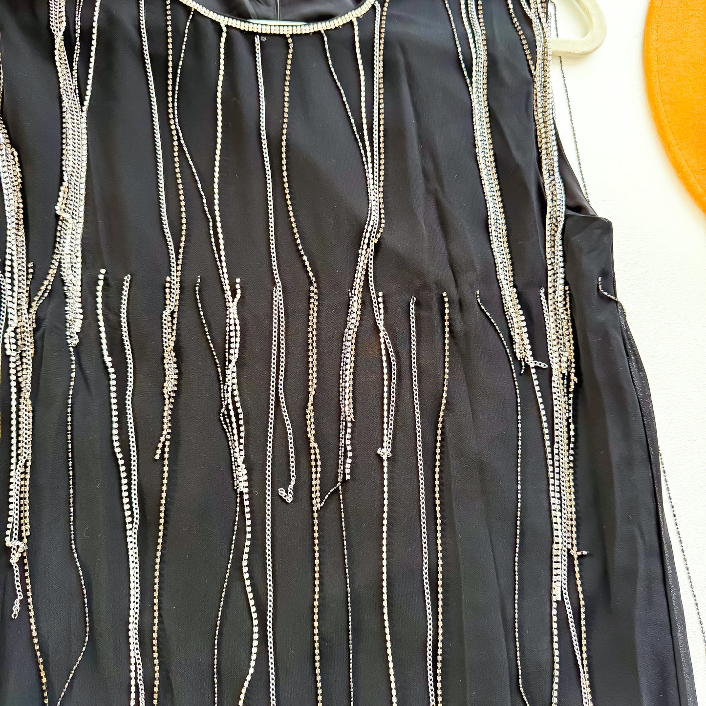 Midnight Fringe Dress
