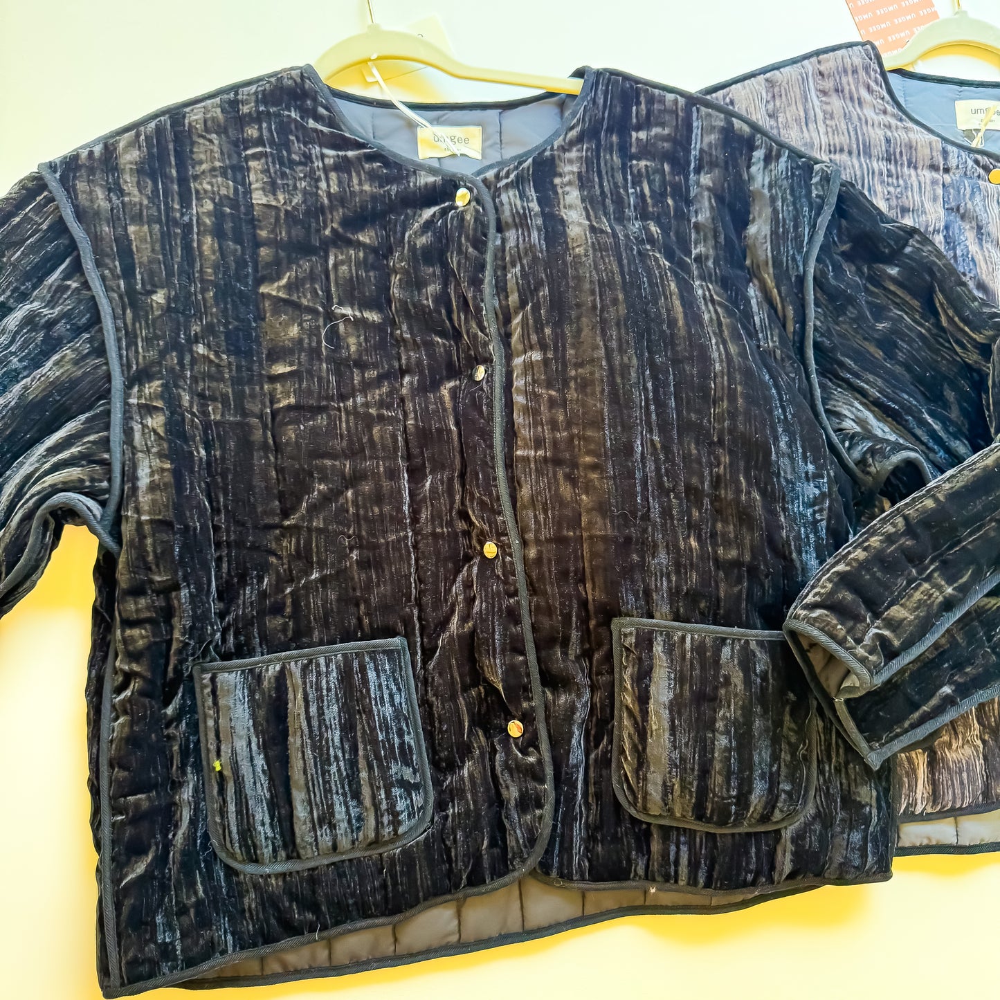 Velvet Dreams Quilted Snap Jacket