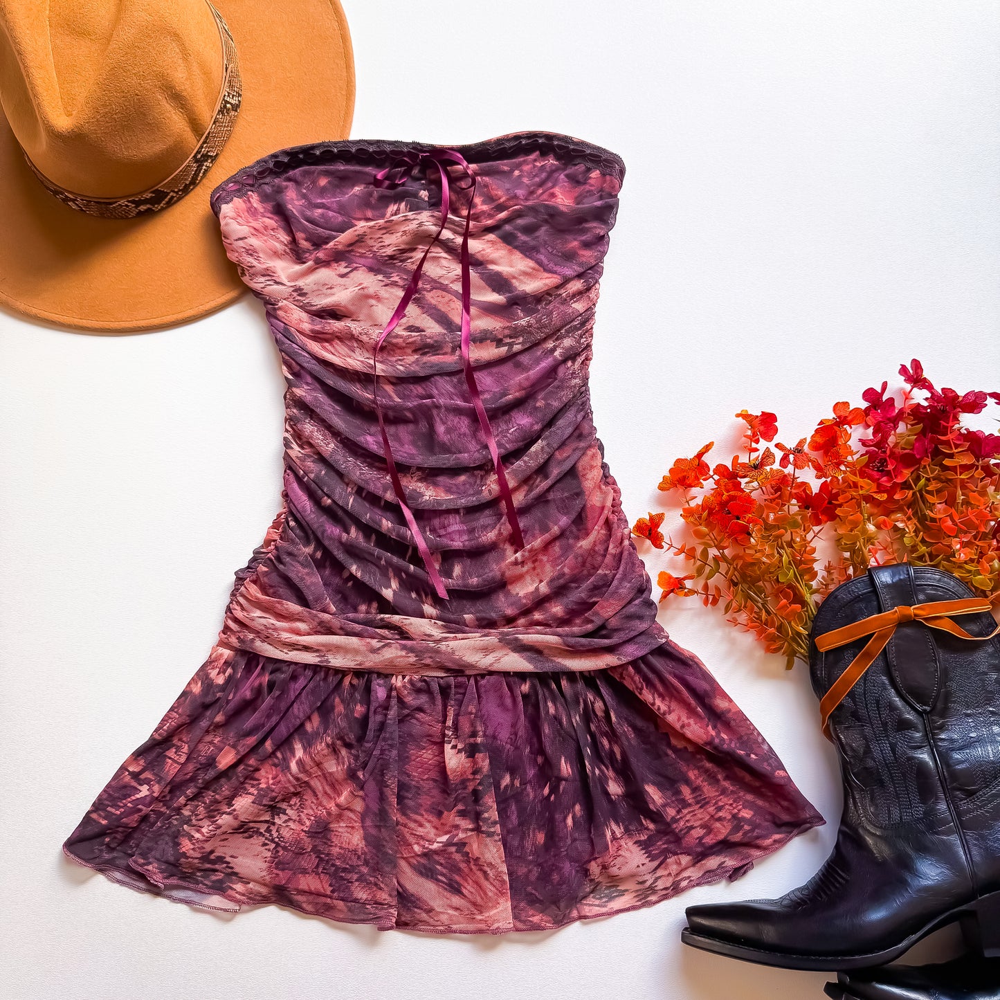 Bear Dance Vintage Charm dress