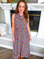 Alissa Black Floral Maxi Dress