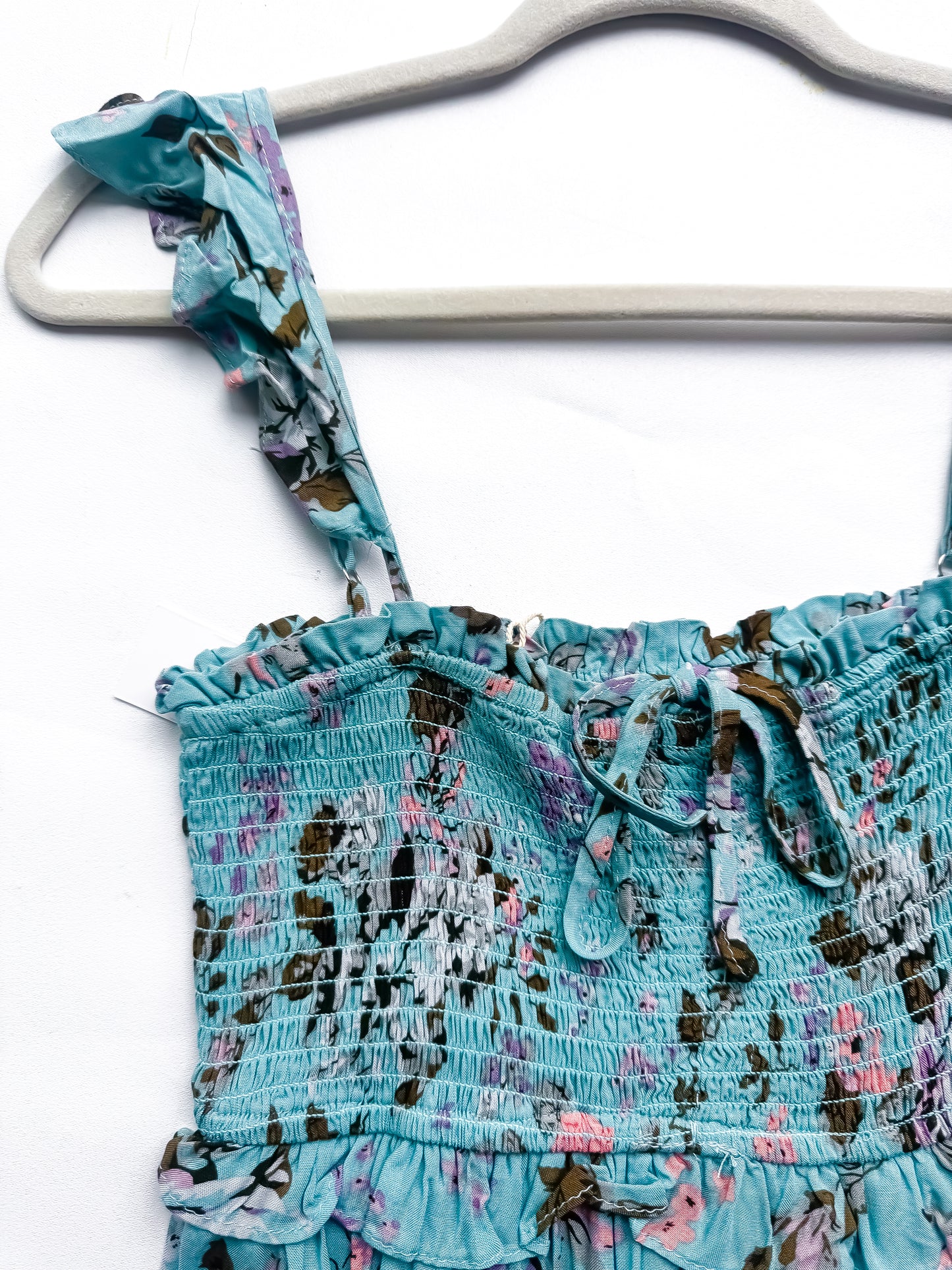Shop Neighbor Blue Floral Dress