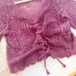 Cider Mill Cutie Crochet Top