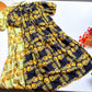 Black & Gold Floral Elegant Dresses