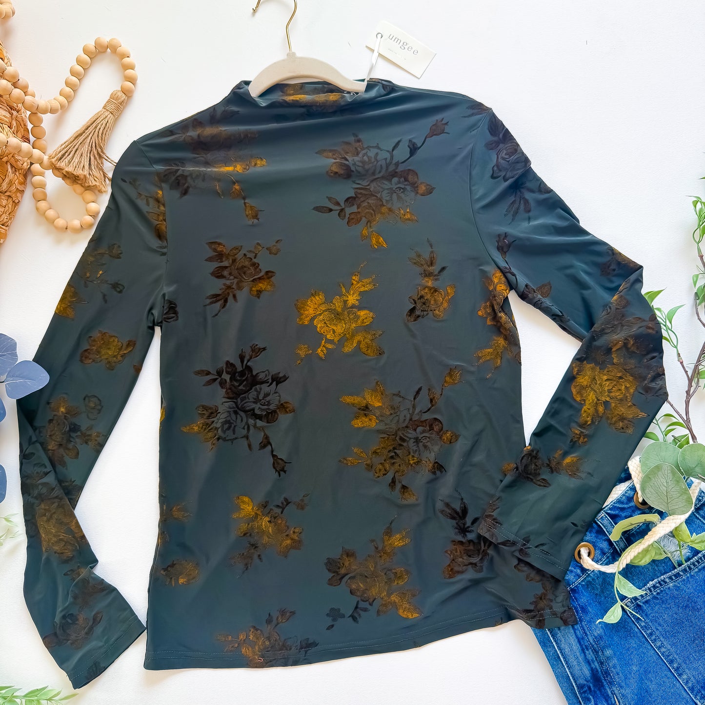 Botanical Garden Floral Blouse