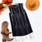 Midnight Fringe Dress