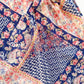 Patchwork floral print close-up