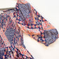 Puff sleeve and smocked bodice detail