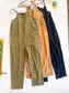 Harvest Hangout Washed Jumpsuit flat lay