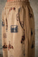 Western print jogger pocket detail