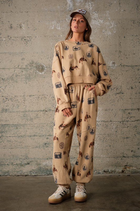 Rodeo Season Cozy Set front view