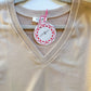 Oat Milk Cuffed V-Neck Sweatshirt Top