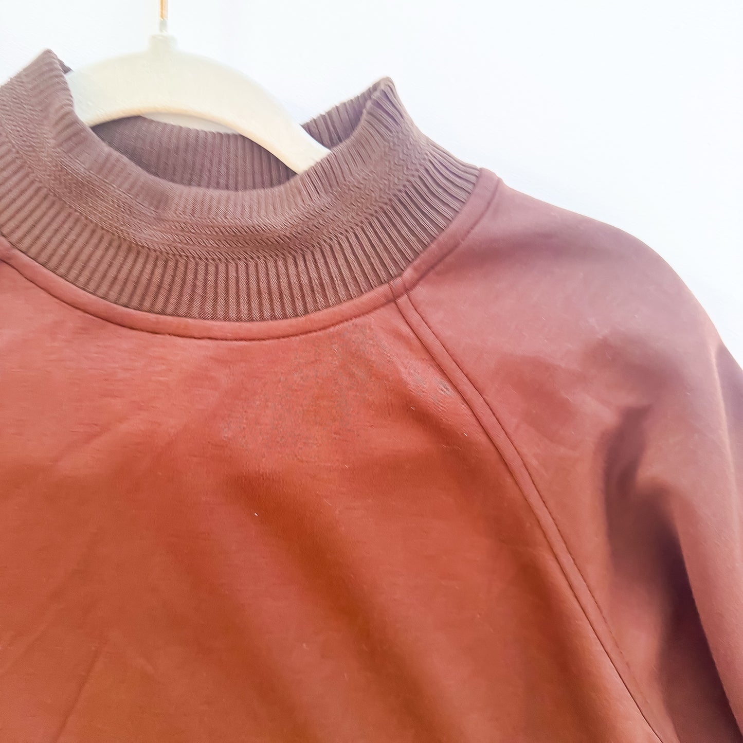 Hot Cocoa Mock Neck Pullover