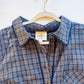 Bluegrass Plaid Shirt Dress collar