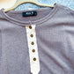 Henley button placket detail